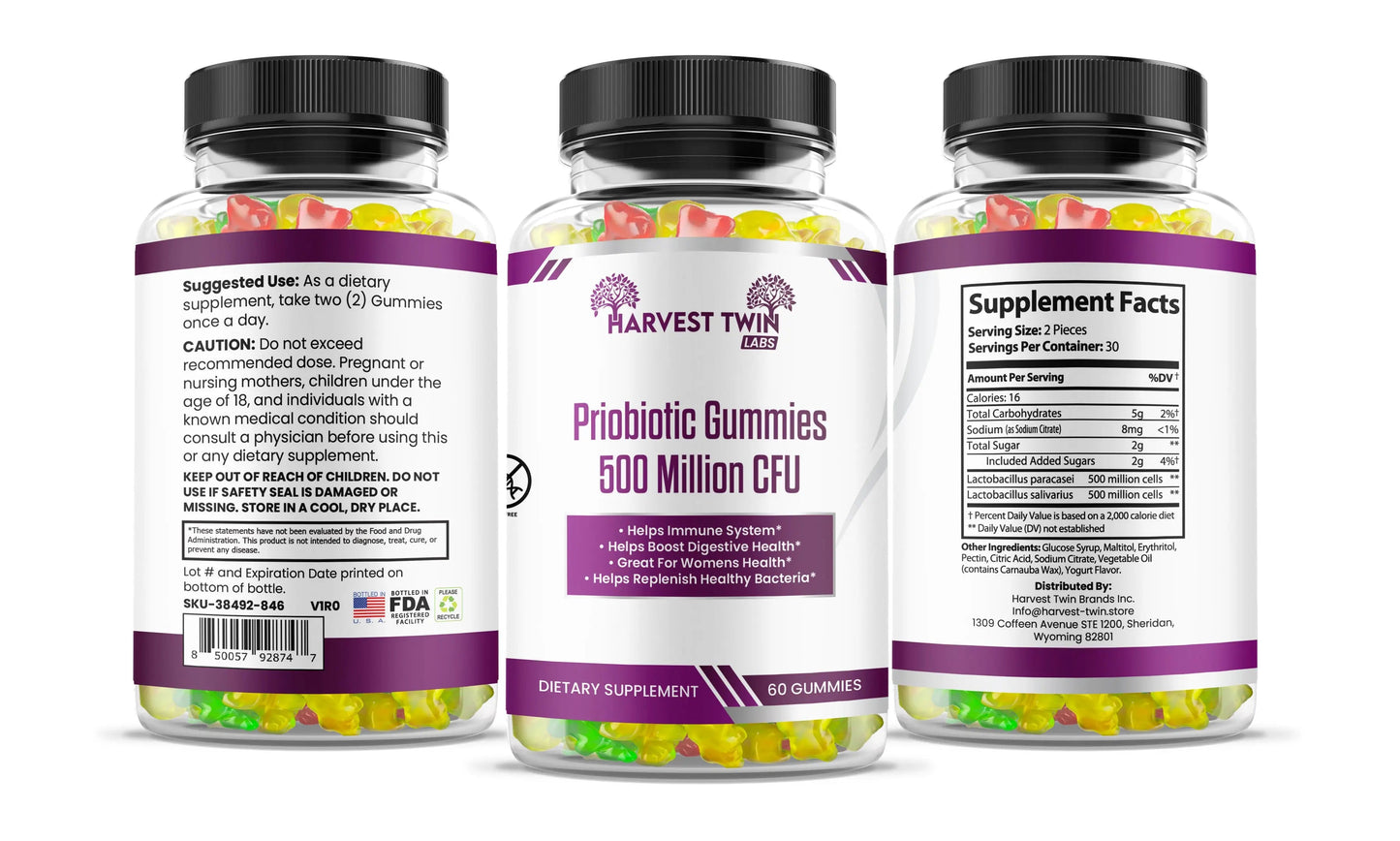 DigestWell Probiotic Gummies