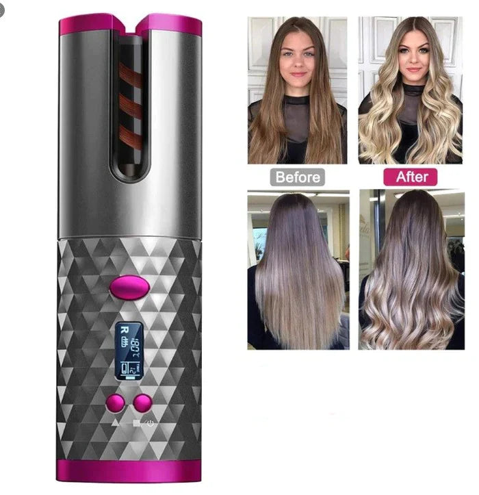 RadiantGlowCo Portable Hair Curler